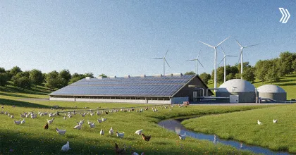 Carbon‑Neutral Poultry Farming 